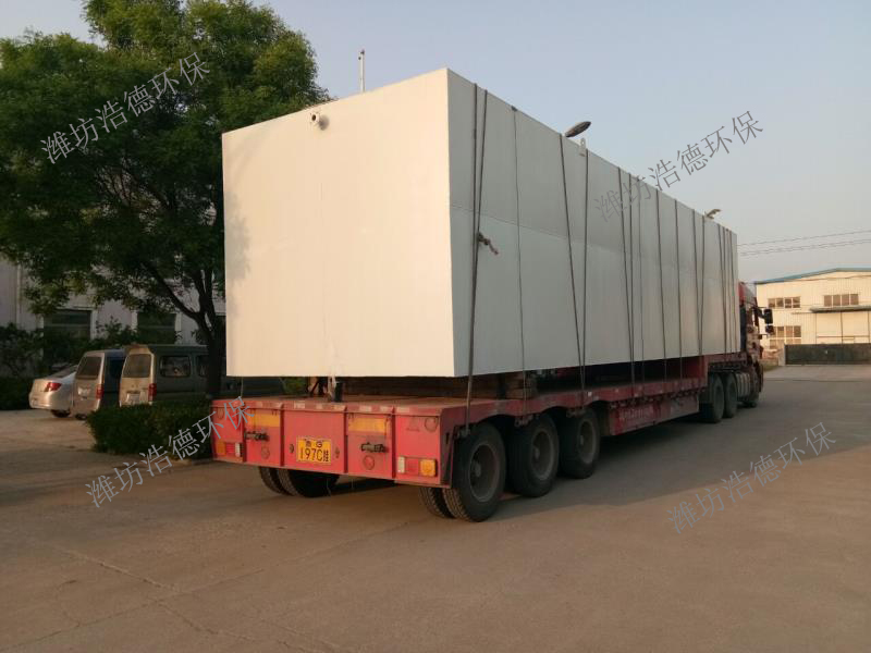 供應德陽市屠宰廢水一體化污水處理設備AO工藝污水處理設備-- 濰坊浩德環保水處理設備有限公司