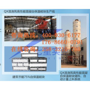 復合自保溫砌塊設備全自動墻體自保溫