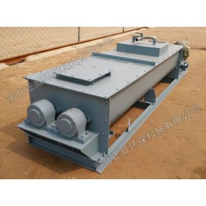 雙軸粉塵加濕機適宜比重大物料加濕處