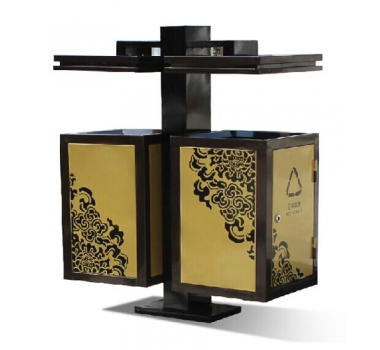 華容鋼板垃圾桶-- 長沙市芙蓉區永松環衛設備經營部