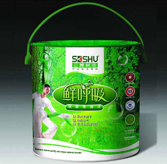 四川三棵樹內(nèi)墻乳膠漆SGI550鮮呼吸凈味涂料-- 四川三棵樹涂料有限公司