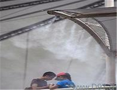 廣場公園戶外游樂場噴霧降溫設備08