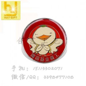 徽章、烤漆滴膠胸章、義工徽章、蝕刻