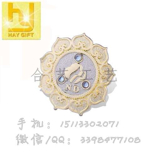 金屬徽章定制,徽章制作價格,胸章定做批發-- 惠州合藝工藝制品有限公司