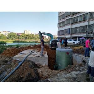 永州市政定購我司環保型一體化預制泵