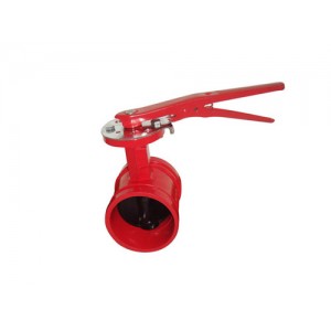 正確采購手柄溝槽蝶閥對于管道流通起