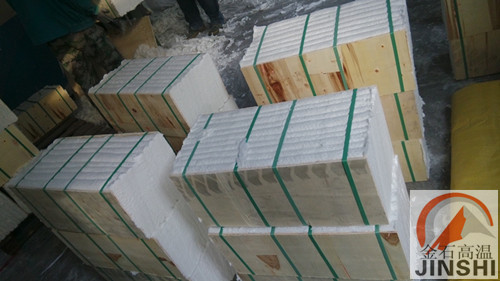 窯爐吊頂棉塊陶瓷纖維模塊專用節(jié)能施工材料-- 山東淄博金石高溫耐火材料有限公司