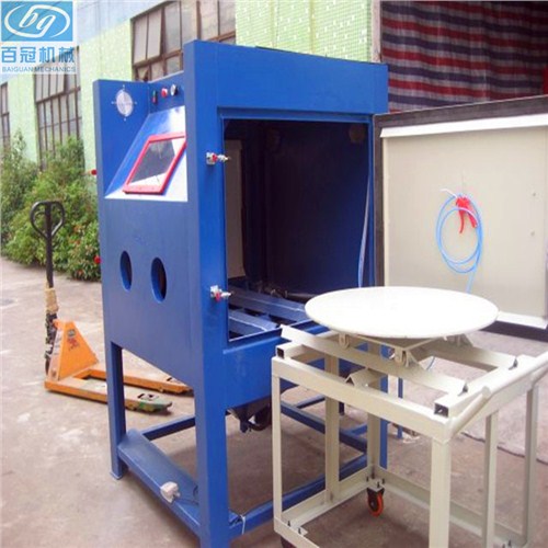 定制各種中高端非標噴砂機 百冠供-- 深圳市百冠自動化噴砂設備有限公司