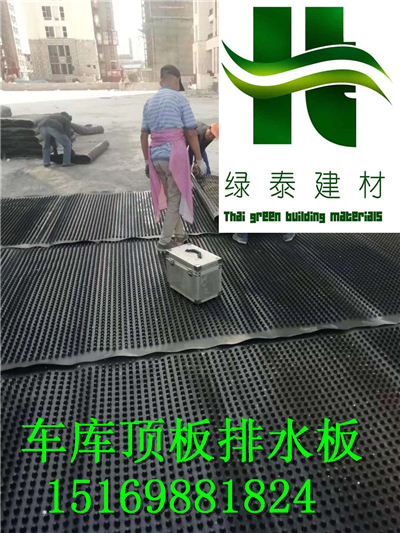 屋頂綠化車庫排水板蕪湖保定【20高蓄排水板】-- 泰安市澤瑞土工材料有限公司