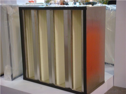 V型大風量濾網V型組合式高效過濾器高效密褶式空氣過濾器新銳過濾供應-- 上海新銳過濾材料有限公司