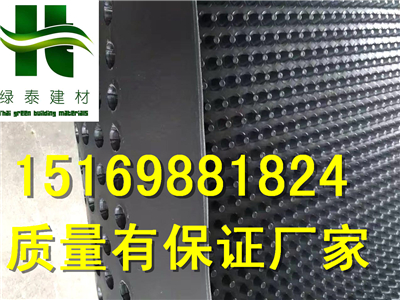 廊坊香河20公分高車庫排水板廠家行情15169881824-- 泰安市綠泰蓄排水板廠家