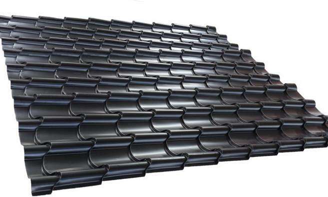 1.0厚鋁合金連體仿古瓦 高檔酒店別墅民宿屋面鋁鎂錳板-- 浙江金展鋼品制造有限公司