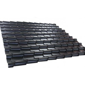 1.0厚鋁合金連體仿古瓦 高檔酒店別墅