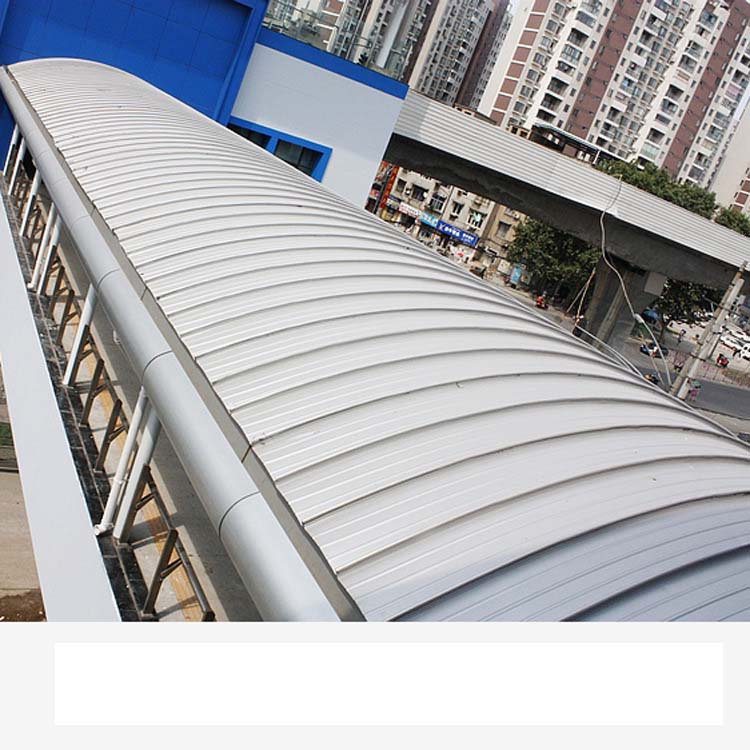 學校圖書館體育館屋面鋁鎂錳板 1.0厚氟碳漆金屬屋面板430-- 浙江金展鋼品制造有限公司
