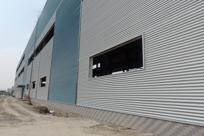 辦公室工業廠房外墻鋁合金波紋板 0.7-1.5厚鋁波浪板-- 浙江金展鋼品制造有限公司