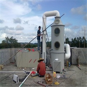 化工廠垃圾站噴淋除臭塔設備工程