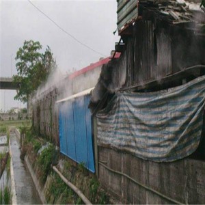 清遠小區室內垃圾廠房噴淋除臭設備