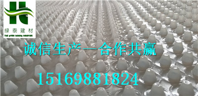 2.5公分車庫頂板蓄排水板廠家（江蘇連云港）-- 泰安市澤瑞土工材料有限公司