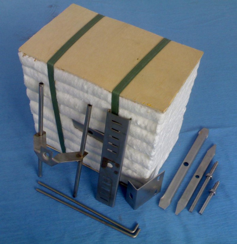 固體蓄熱電鍋爐保溫用陶瓷纖維模塊 硅酸鋁纖維折疊塊-- 鄒平金石節能科技有限公司