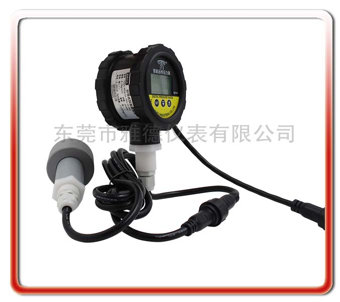 雙面分體式徑向智能數顯遠傳壓力表-- 東莞市雅德儀表有限公司