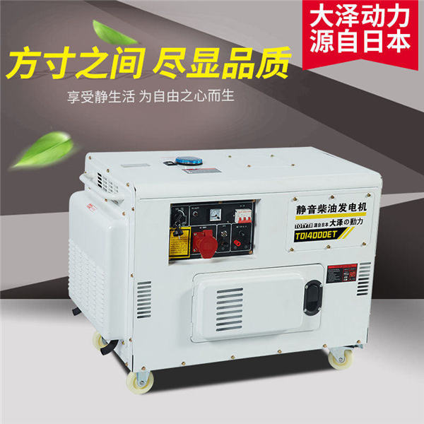 大澤動力10kw電啟動無刷柴油發電機-- 上海豹羅實業有限公司