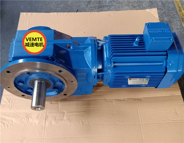 斜齒輪圓柱齒輪減速機KF67YEJ100L4-- 江蘇三井環保股份有限公司