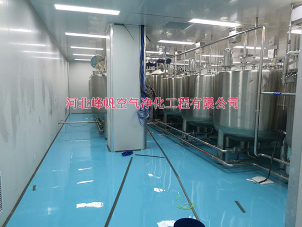 河北凈化廠房萬級凈化車間GMP無菌車間設計施工-- 河北峰帆空氣凈化工程有限公司