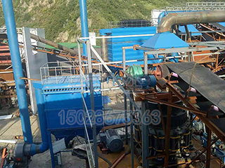 陜西采石場破碎生產線布袋除塵器-- 泊頭市若雨環保設備有限公司