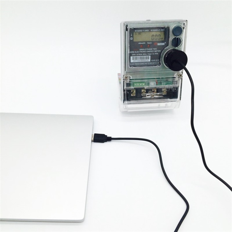 USB接口 IEC1107規(guī)約 電表吸附式光電頭 近紅外抄表-- 珠海瑞景電子科技有限公司