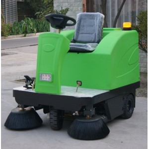 工廠車間電動座駕掃地車1360型石料廠