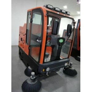 工廠物業小區清掃車全封閉2100型電動