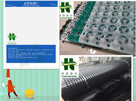 平頂山20公分高車庫排水板|安陽3公分蓄排水板-- 泰安市澤瑞土工材料有限公司