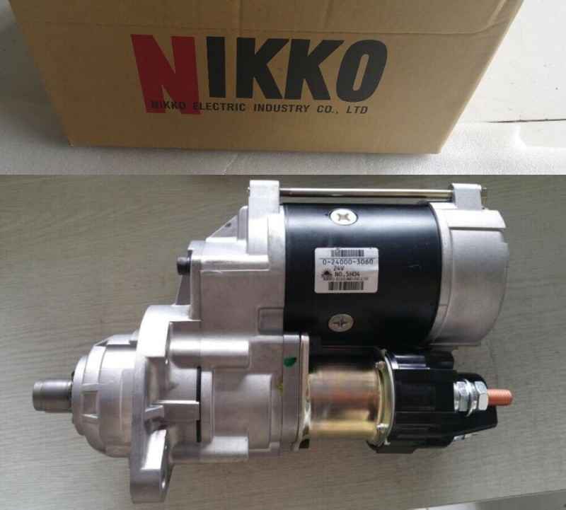 0-24000-3244小松S4D107E起動機-- 北京久久順電器有限公司