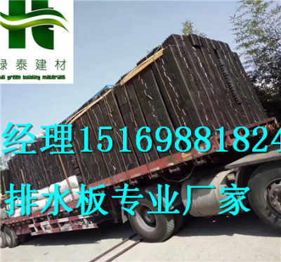 新料西安2公分綠化車庫排水板/阻根板廠家-- 泰安市澤瑞土工材料有限公司