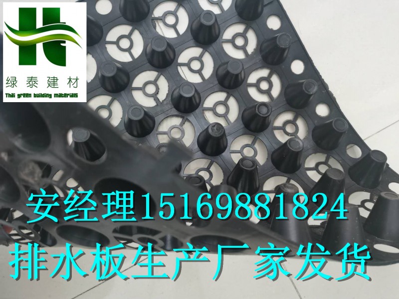 今日-甘肅蘭州2.5公分車庫(蓄排水板)-- 泰安市澤瑞土工材料有限公司