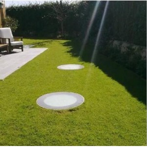 平板玻璃光導管采光地下商場地下停車