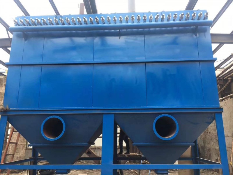 訂制布袋除塵器車間脈沖除塵廢氣處理設備-- 河北儀明環保設備有限公司