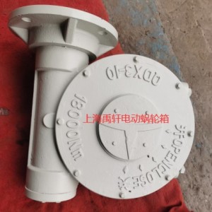 QDX3-D10蝶閥電動渦輪箱，DN1400電動