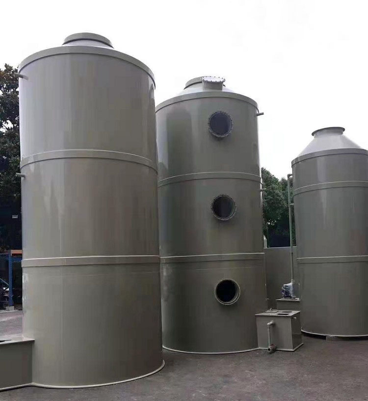 pp噴淋塔 廢氣凈化塔 洗滌塔生產廠家--陜西卓馳環保-- 陜西卓馳環保設備有限公司