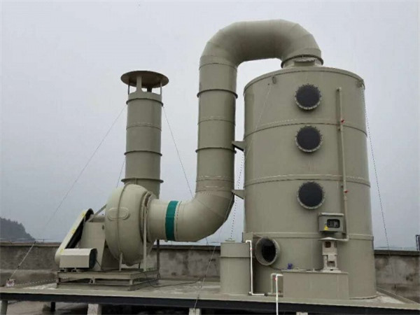 廠家直銷PP噴淋塔 PP噴淋塔批發 PP廢氣凈化塔廠家-- 陜西卓馳環保設備有限公司