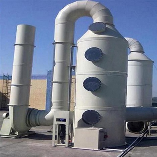 西安噴淋塔凈化器 除塵PP噴淋塔 填料噴淋塔 pp酸霧噴淋塔-- 陜西卓馳環保設備有限公司