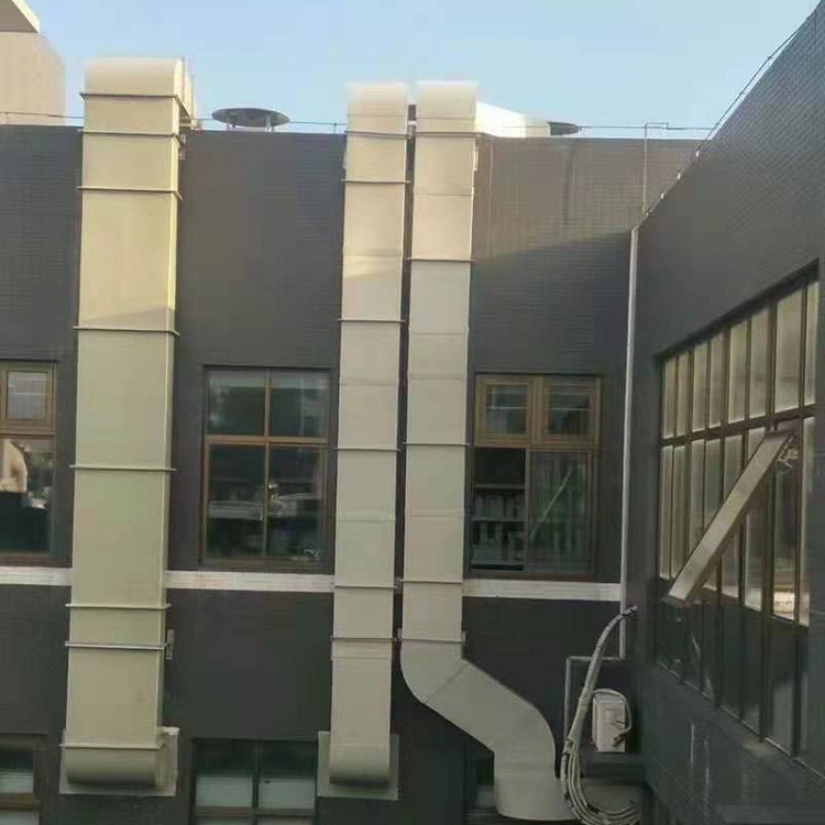 實驗室通風管道 PP圓管 PP風管 陜西卓馳環保廠家-- 陜西卓馳環保設備有限公司