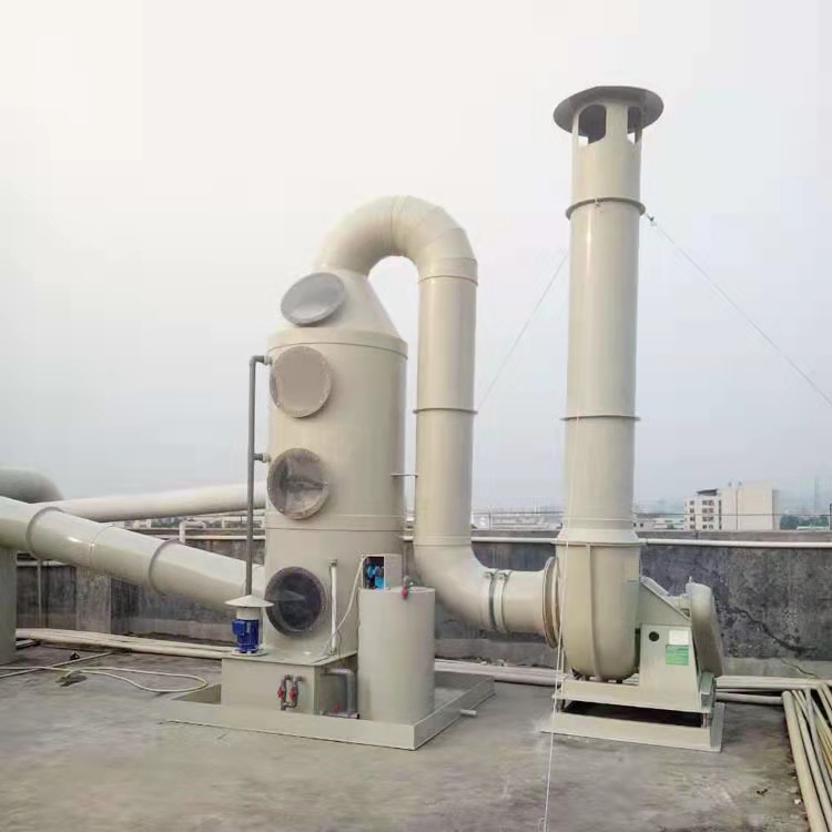 陜西卓馳環保PP噴淋塔，廢氣凈化塔，PP洗滌塔加工定制-- 陜西卓馳環保設備有限公司