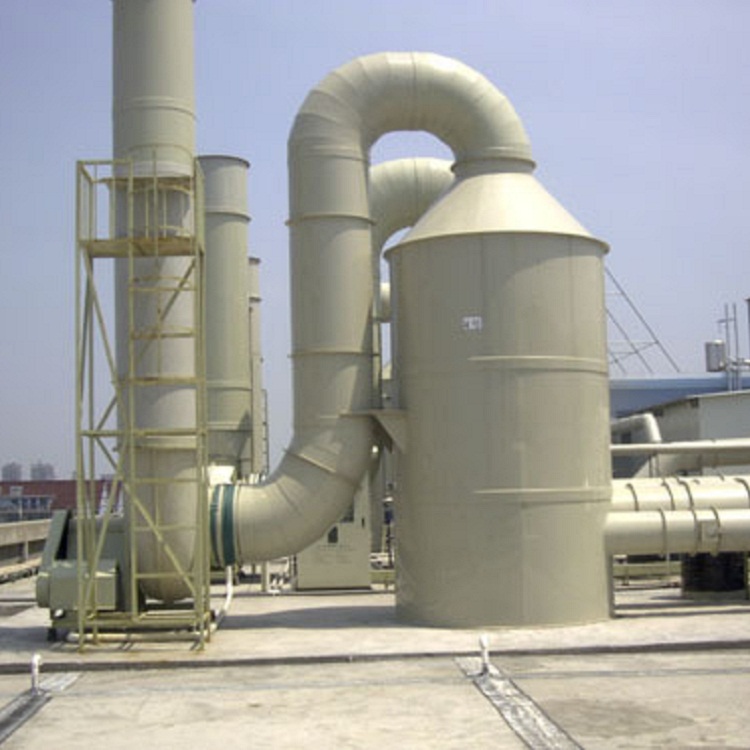 pp噴淋塔凈化設備廠家 酸霧吸收廢氣塔 除臭環保設備-- 陜西卓馳環保設備有限公司