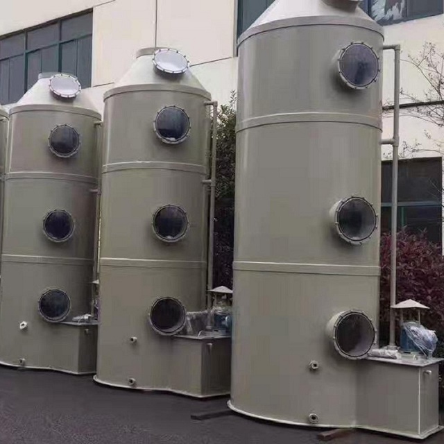 卓馳環保耐腐蝕pp噴淋塔 陜西西安酸霧噴淋塔 加工定制-- 陜西卓馳環保設備有限公司