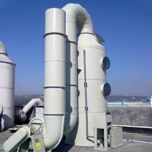 西安PP噴淋塔、PP酸霧凈化塔等廢氣處