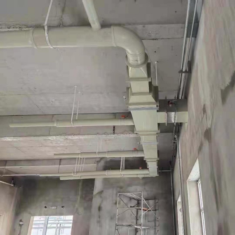 西安防腐管道 PP通風管道 PP風管 加工定制 生產廠家-- 陜西卓馳環保設備有限公司