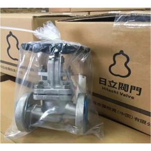 日本日立M10KFN不銹鋼法蘭閘閥 進口