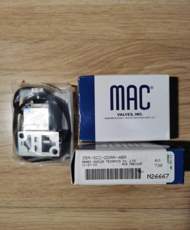美國MAC型號35A-SCC-DDAA-4BA電磁閥-- 美國MAC閥門（中國）總公司