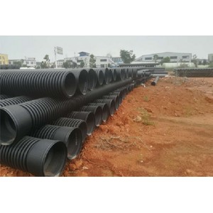 湖北龍康HDPE雙壁波紋管-排水排污排